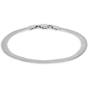 Saks Fifth Avenue Made in Italy Women's Sterling Silver Herringbone Chain Bracelet  - female - Size: one-size