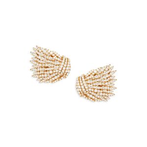 Hueb Women's Apus 18K Yellow Gold & 10.5 TCW Diamond Drop Earrings  - female - Size: one-size