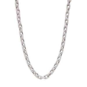 Saks Fifth Avenue Women's 14K White Gold & 19.3 TCW Diamond Chain Necklace  - female - Size: one-size