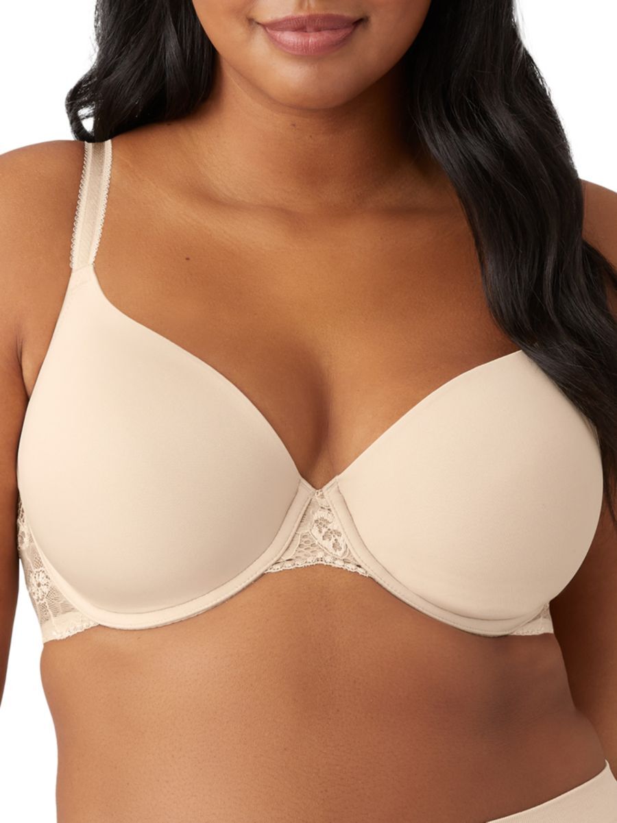 Wacoal Women's French Garden Seamless Underwire Contour Bra - Natural - Size 40 D  - female - Size: 40 D