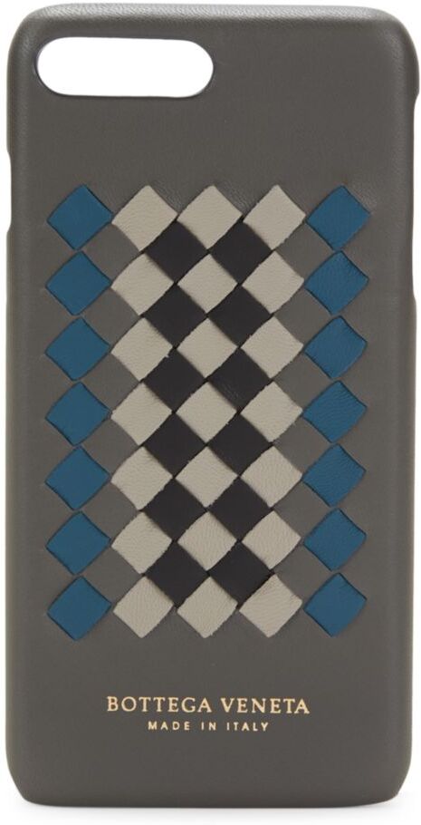 Bottega Veneta Woven Design iPhone 7 Case - Grey  - male