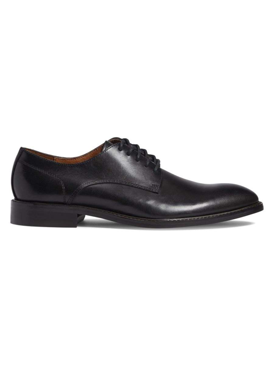 Winthrop Men's Chandler Leather Derbys - Black - Size 12  - male - Size: 12