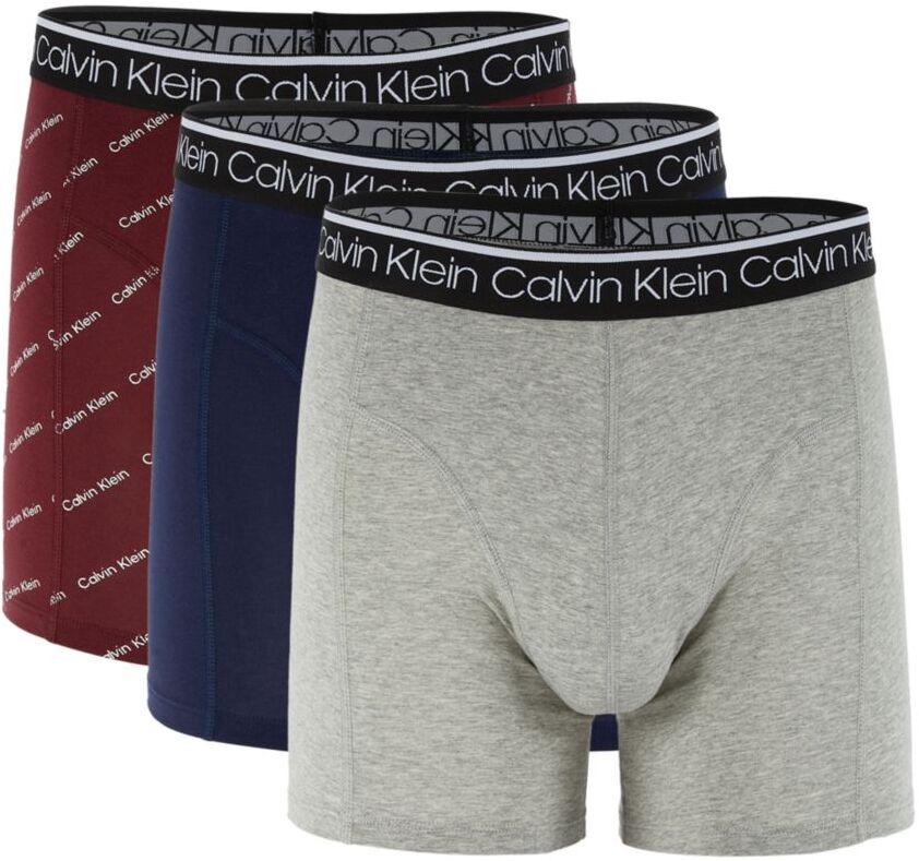 Calvin Klein Men's 3-Pack Boxer Briefs - Peacoat - Size XL  - male - Size: XL