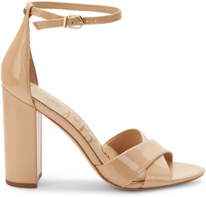 Sam Edelman Women's Yancy Ankle Strap Sandals - Beige - Size 9  - female - Size: 9