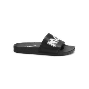 Alexander McQueen Women's Logo Slides - Black - Size 38 (8) Sandals  Black  female  size:38 (8)