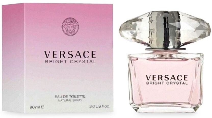 Versace Women's Bright Crystal Eau de Toilette Natural Spray - Size 3.0 Oz.  - female - Size: 3.0 Oz.