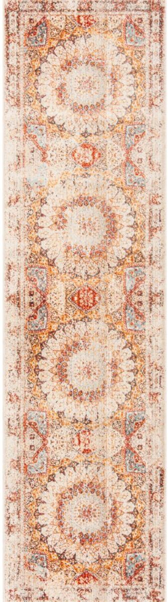 Safavieh Vintage-Style Medallion Runner Rug - Cream Multi - Size 2'2" X 8'  - unisex - Size: 2'2" X 8'