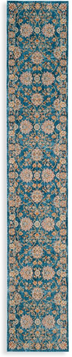 Safavieh Vintage-Style Ornate Runner Rug - Turquoise - Size 2'2" X 10'  - unisex - Size: 2'2'' X 10'