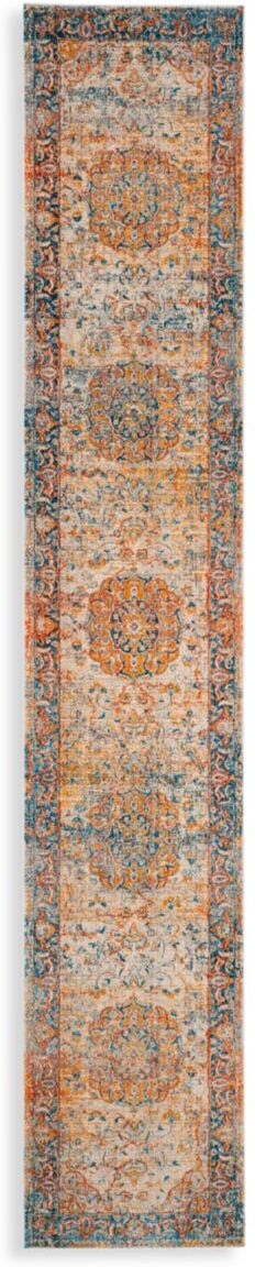 Safavieh Vintage-Style Medallion Runner Rug - Blue Multi - Size 2'2" X 12'  - unisex - Size: 2'2'' X 12'