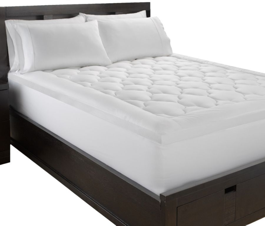 Ella Jayne Home Cotton Mattress Topper - White - Size Queen  - unisex - Size: Queen