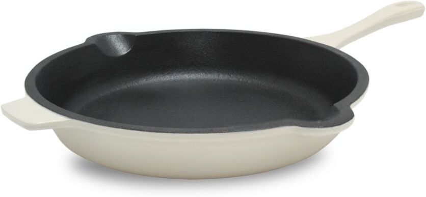 Berghoff Neo 10-Inch Cast Iron Fry Pan - Meringue  - unisex - Size: one-size