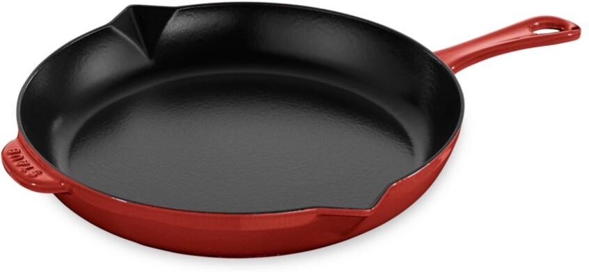 Staub 12 Inch Cast Iron Fry Pan - Cherry  - unisex - Size: one-size