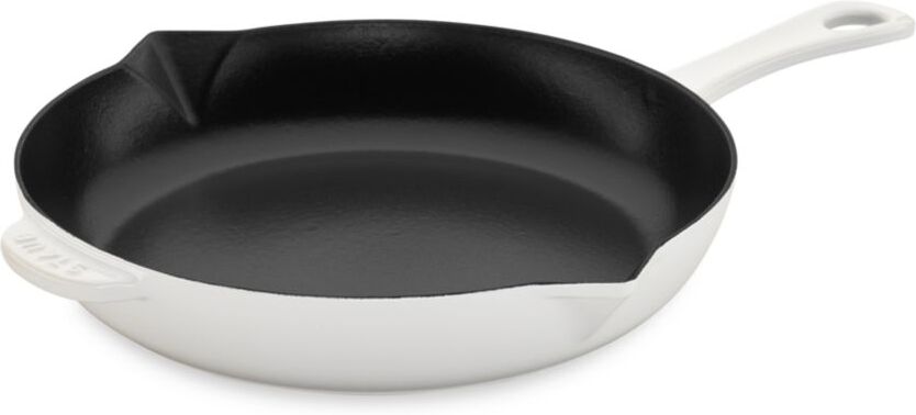 Staub 10 Inch Cast Iron Fry Pan - White  - unisex - Size: one-size