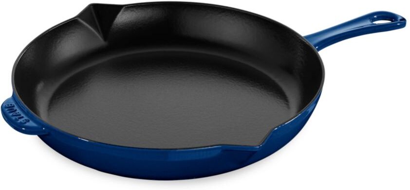 Staub 12 Inch Cast Iron Fry Pan - Blue  - unisex - Size: one-size