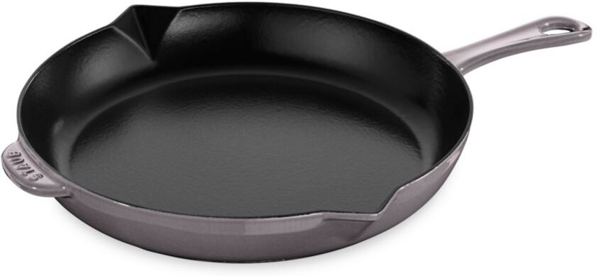 Staub 12 Inch Cast Iron Fry Pan - Grey  - unisex - Size: one-size