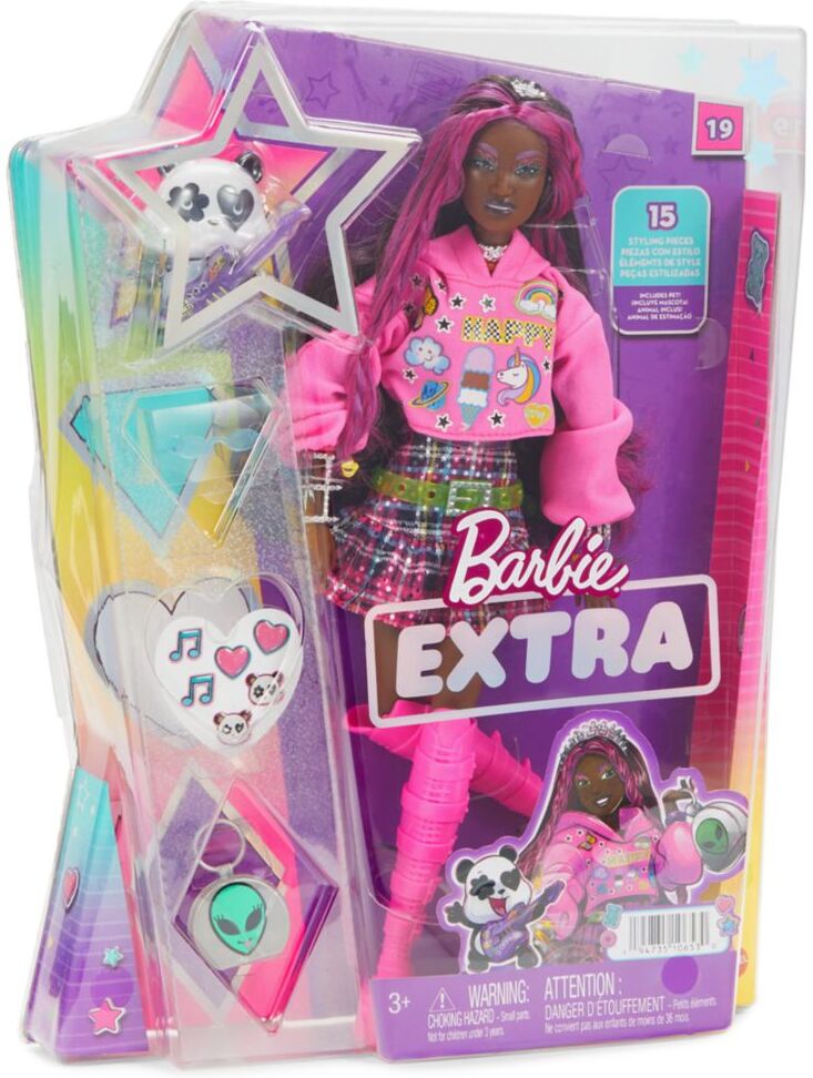 16-Piece Barbie® Extra Doll Play Set HKP93  - female