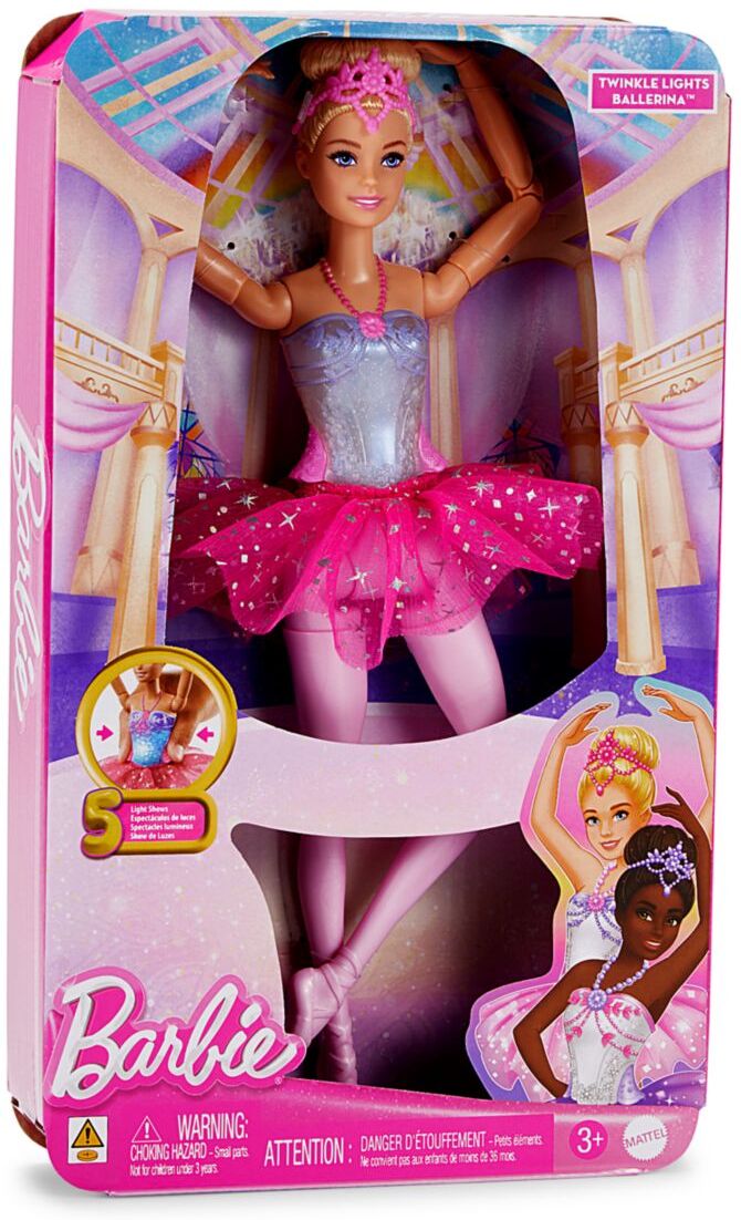 Barbie® Twinkle Lights Ballerina Doll HLC25  - female - Size: one-size