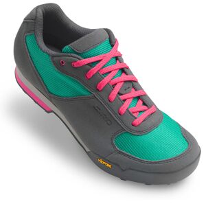 Giro Women's Petra VR Off Road Shoe - 37 Black/Lime 20 - Cycling Shoes