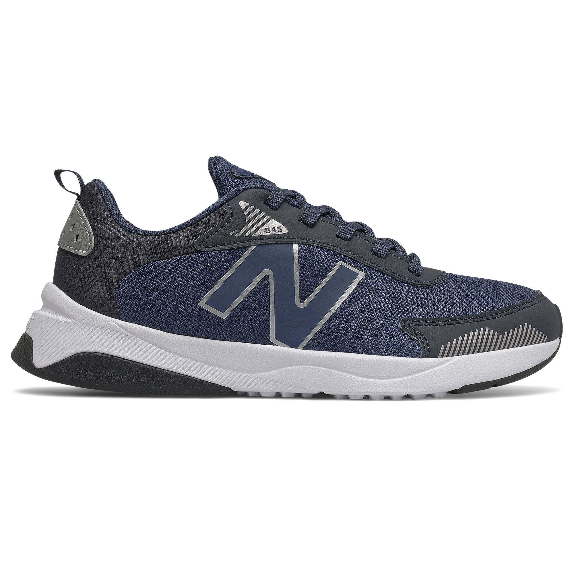 New Balance Kids' 545 Running Shoes (Big Kids')  - Indigo/Eclipse/Sil Metal - Size: 5