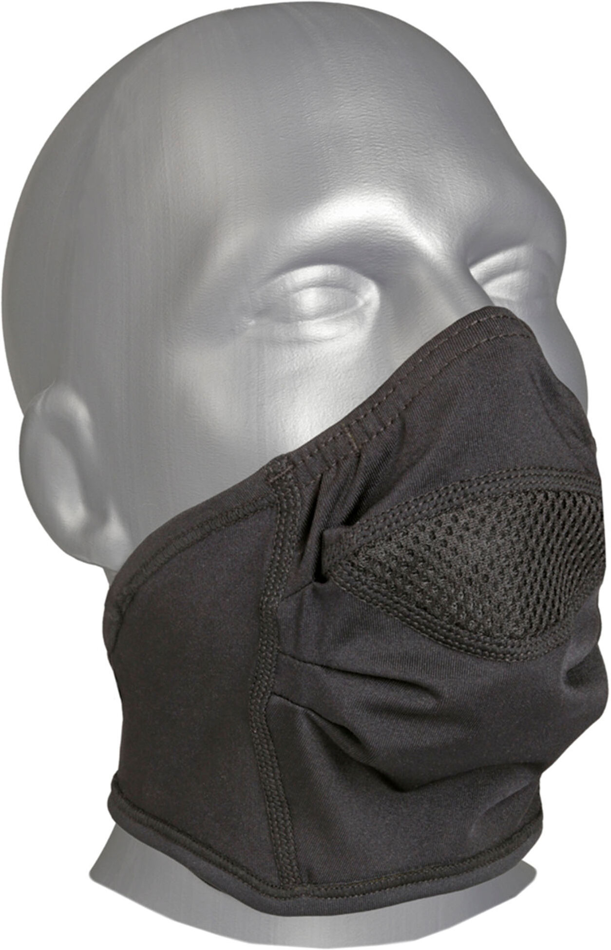 Hot Chillys Kids' Micro-Elite Chamois Half Face Mask  - Black - Size: Large