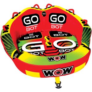 Wow Toys Sports Go-Bot 2 Person Tow Tube  - Orange/Yellow/Green - Size: One Size