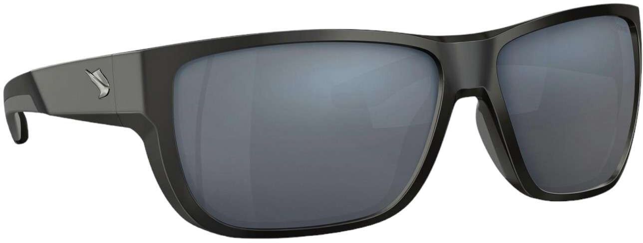 Fin-Nor 12/0 Sunglasses - Matte Black Frame/Grey Glass Lens