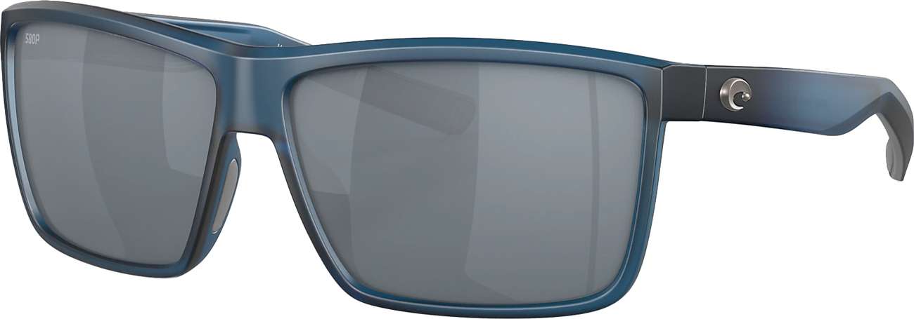 Costa Rinconcito Sunglasses - Matte Atlantic Blue/Gray Silver Mirror 580P