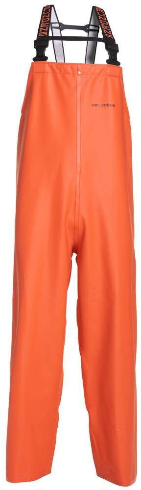 Grundens C116O Clipper 116 Bib Pant Orange Sizes 3XL-5XL - 3XL