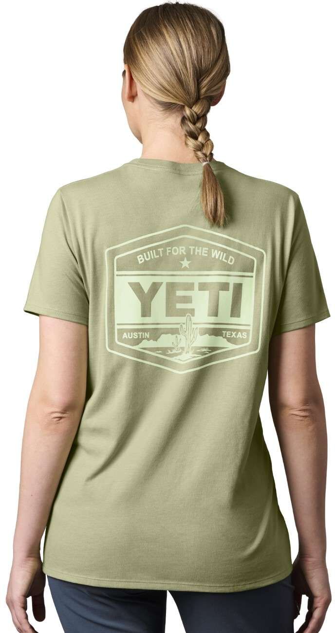 Yeti Women's Built for the Wild T-Shirt - Castor - Small