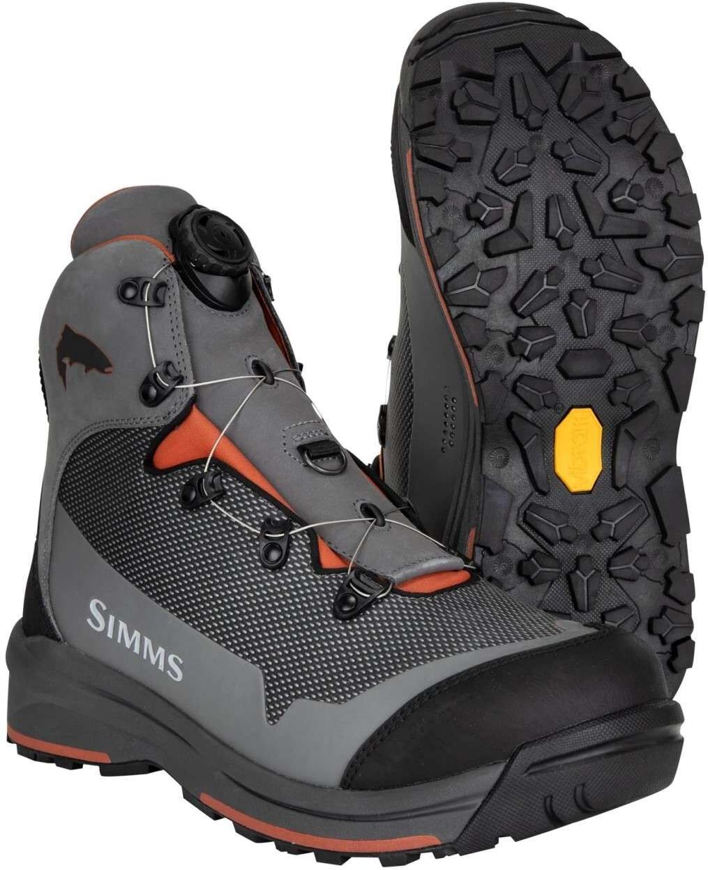 Photos - Fishing Shoes Simms Men's Guide BOA Vibram Wading Boot - 11 - Slate 