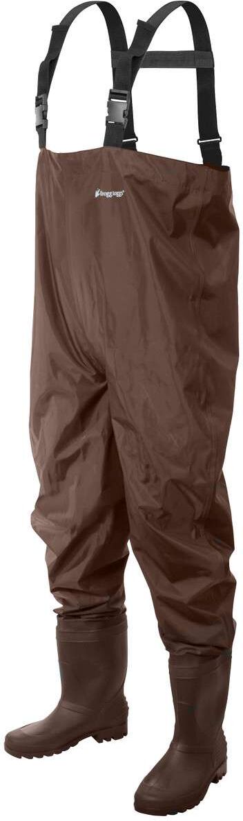 Frogg Toggs Men's Rana PVC Lug Chest Waders - Brown - 10