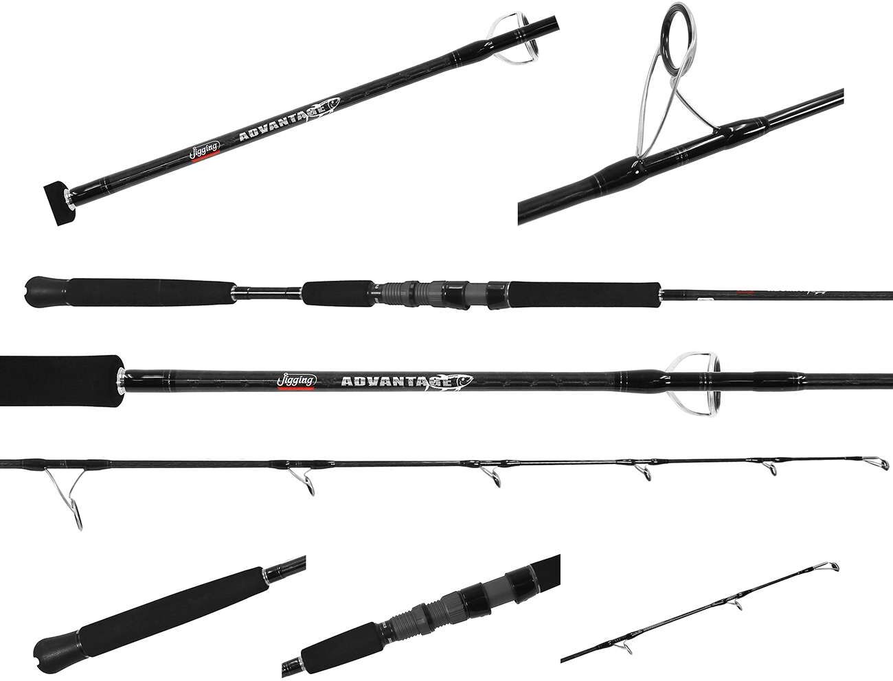 Jigging World Ghost Hunter Advantage Jigging Spin Rod - JW-GHADV-350S