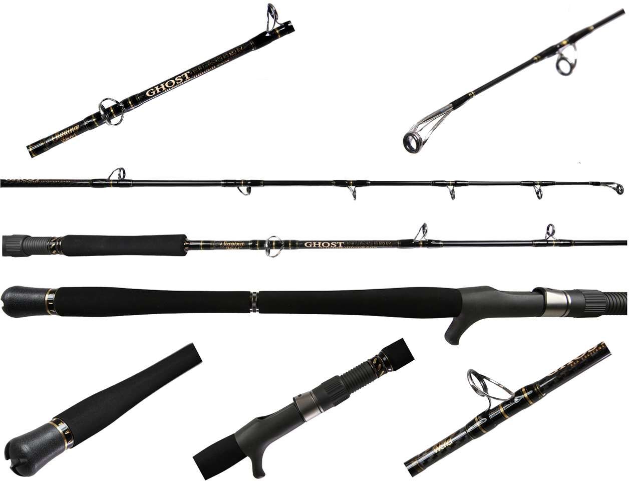 Jigging World Ghost Hunter Jigging Casting Rod - JW-GHJ-C350