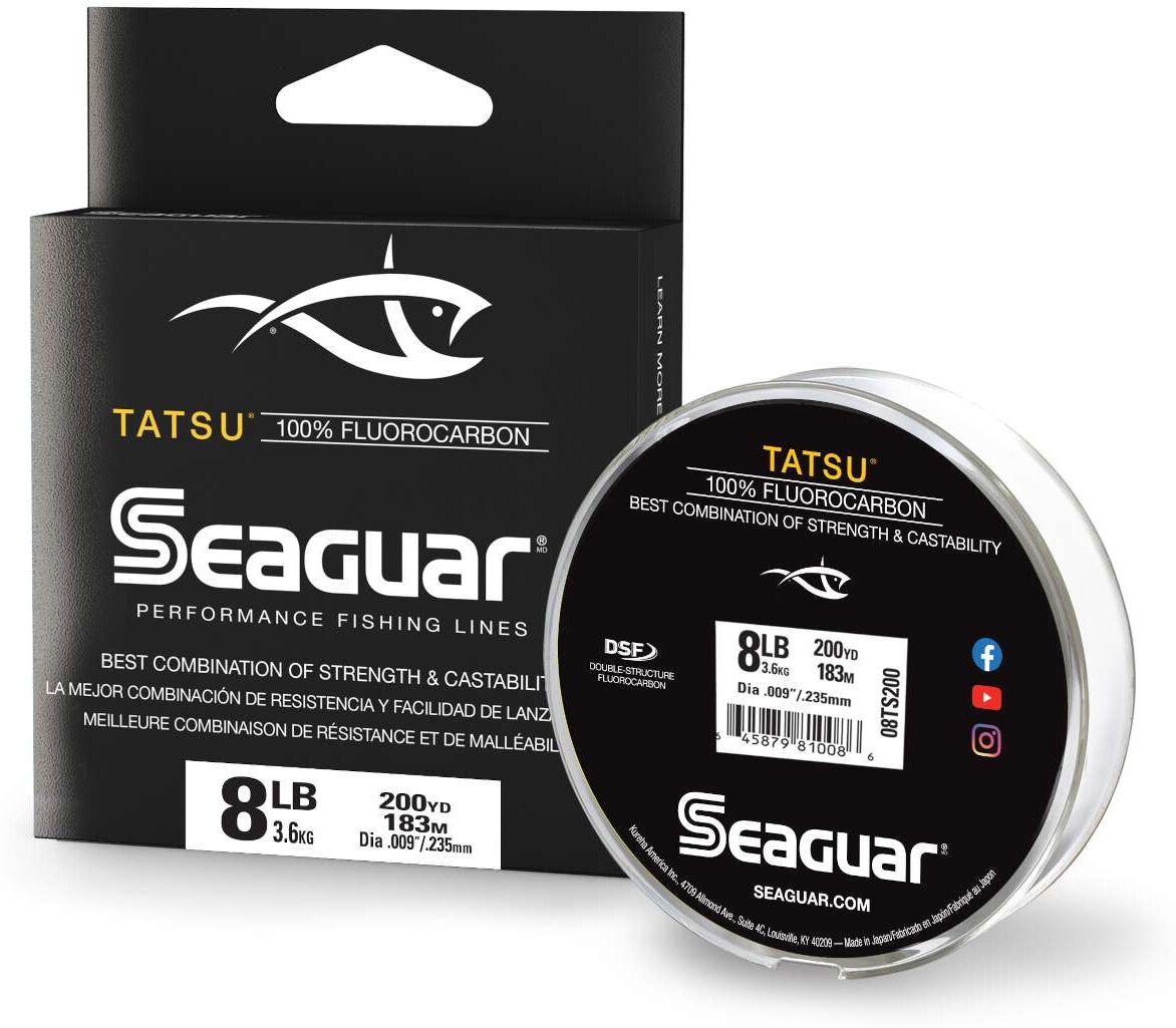 Seaguar Tatsu 200Yds Fluorocarbon Line - 08 TS 200