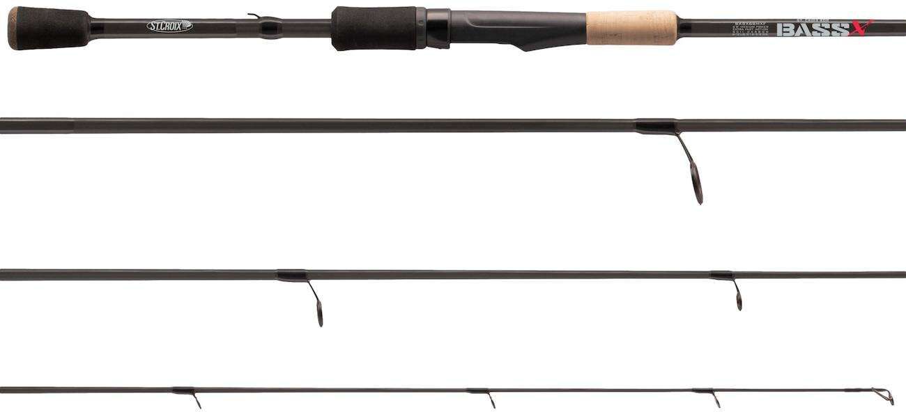 St. Croix Bass X Spinning Rod - BASX610MLXF