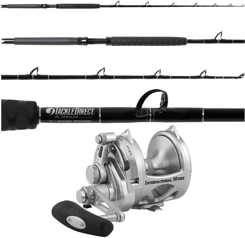 TackleDirect Penn International 50VISXS / TackleDirect Platinum Hook Standup Combo