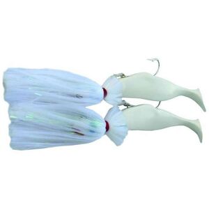 Candy Blue Water Candy Tandem 8oz by 4oz Striper Rig White - 8185 White