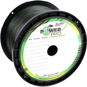 Power Pro PowerPro Braided Spectra Fiber Fishing Line Moss Green 40LB 1500 Yds