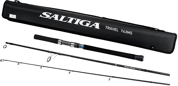 Daiwa Saltiga Saltwater Travel Spinning Rod - SATR743MS