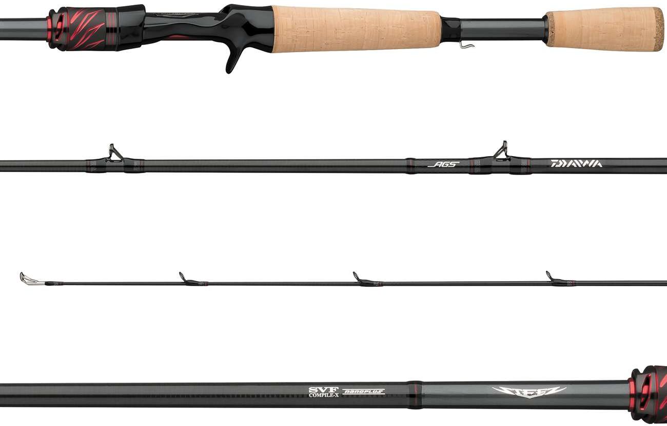 Daiwa Steez AGS The Sensor Casting Rod - STAGS701MMHXB-SMT