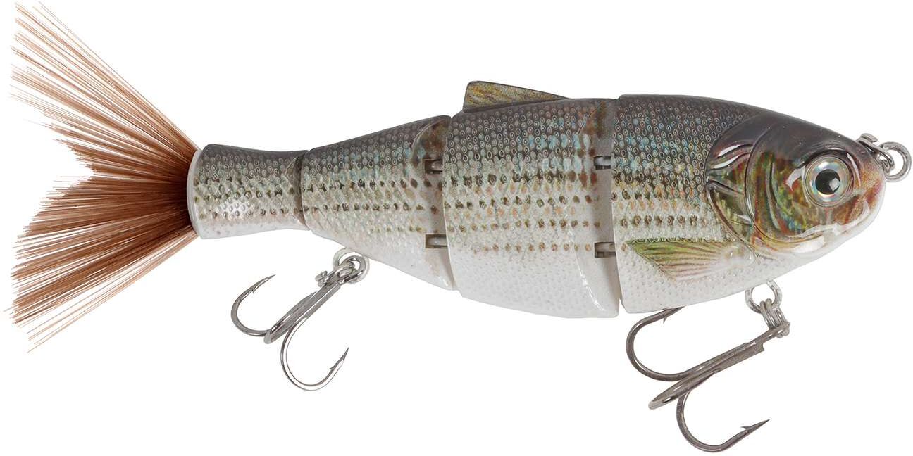 Duckett Fishing BD Shad Swimbait - 6in - White Bass