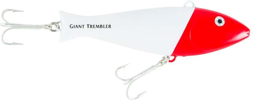 Halco GT Giant Trembler Lure White Redhead - GT White Redhead