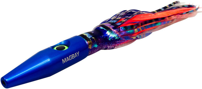 MagBay Lures Plomerito Trolling Lure - Blue Orange/Blue Head