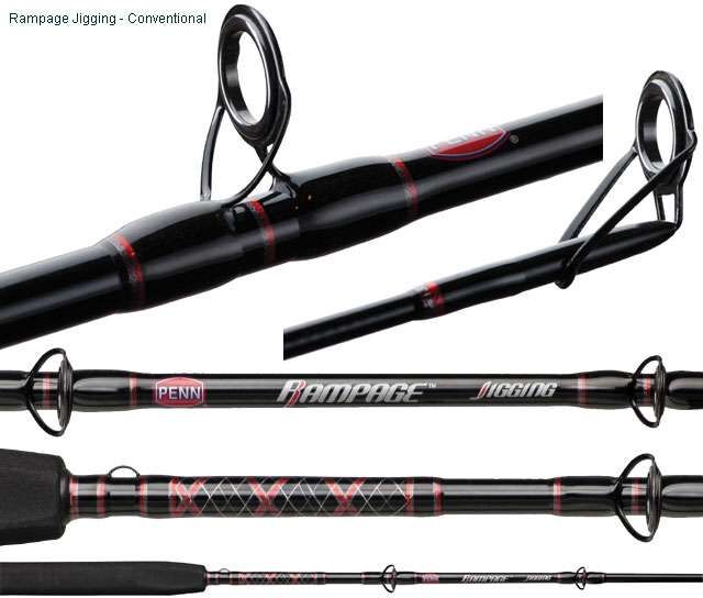 Penn - RAMJG50100C62 Rampage Jigging Rod - Conventional