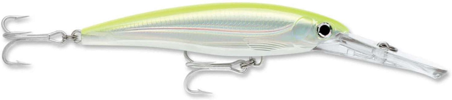 Rapala XRMAG30 X-Rap Magnum Lure SFC Silver Fluorescent Chartreuse - XRMAG30 SFC Silver Fluorescent Chartreuse