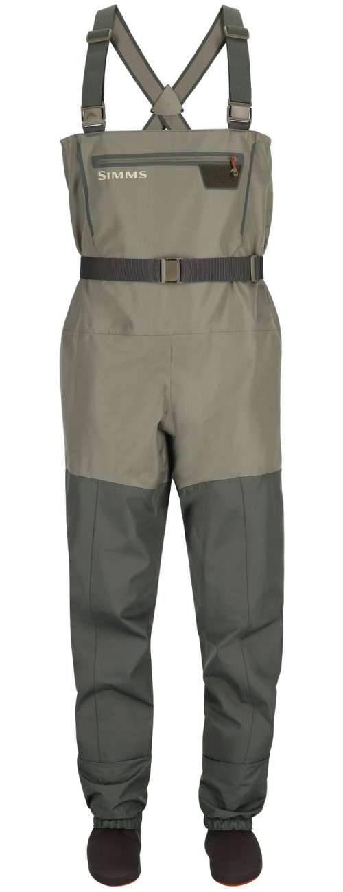 Simms PG-13615 Men's Tributary Stockingfoot Wader - Basalt - Large Short (9-11)