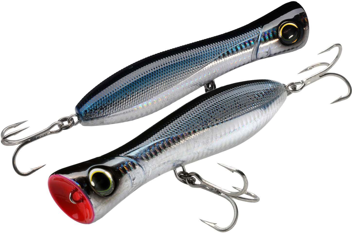 Yo-Zuri R1154 Bull Pop Lure Holographic Black - R1154 Holographic Black