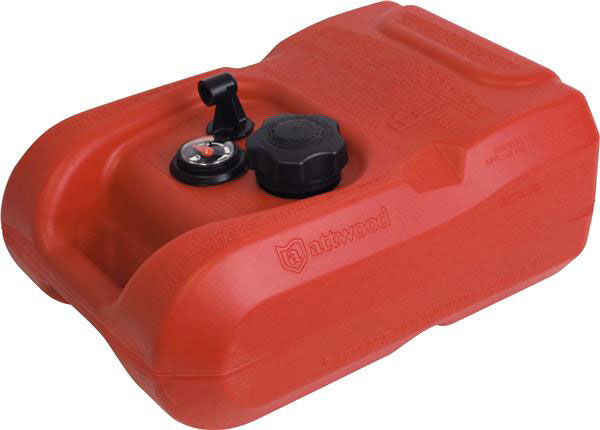 Attwood 3 Gallon Fuel Tank w/ Gauge - 8803LPG2