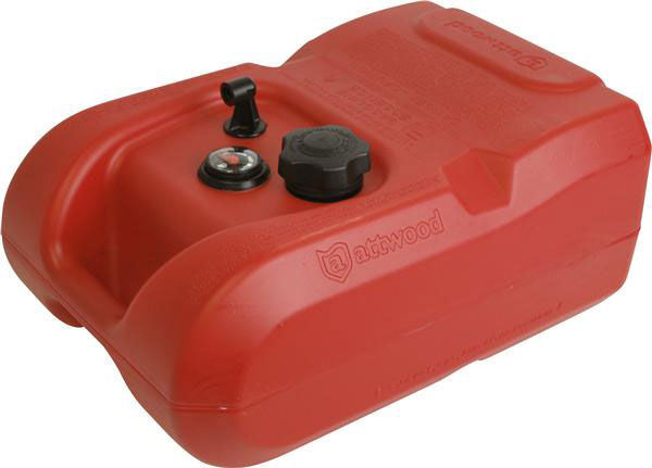 Attwood 6 Gallon Fuel Tank w/ Gauge - 8806LPG2