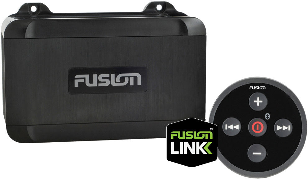 Photos - FM Transmitter Fusion Marine Black Box - w/ AM/FM Tuner & A2DP Bluetooth Streaming 